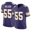 Parkc M.Vikings #55 Eric Wilson Player Purple Limited Classic Vapor F.U.S.E. Home Game Stitched Jerseys