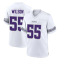 Parkc M.Vikings #55 Eric Wilson Player White Alternate Home Game Stitched Jerseys