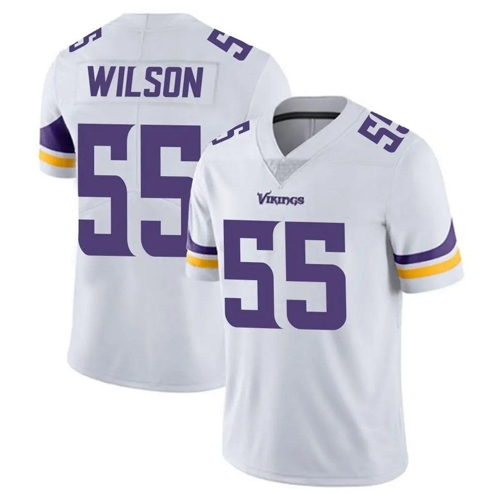 Parkc M.Vikings #55 Eric Wilson Player White Limited Vapor Untouchable Home Game Stitched Jerseys
