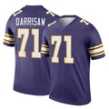 Parkc M.Vikings #71 Christian Darrisaw Player Purple Limited Classic Home Game Stitched Jerseys