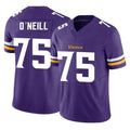 Parkc M.Vikings #75 Brian O'Neill Player Purple Limited Vapor F.U.S.E. Home Game Stitched Jerseys