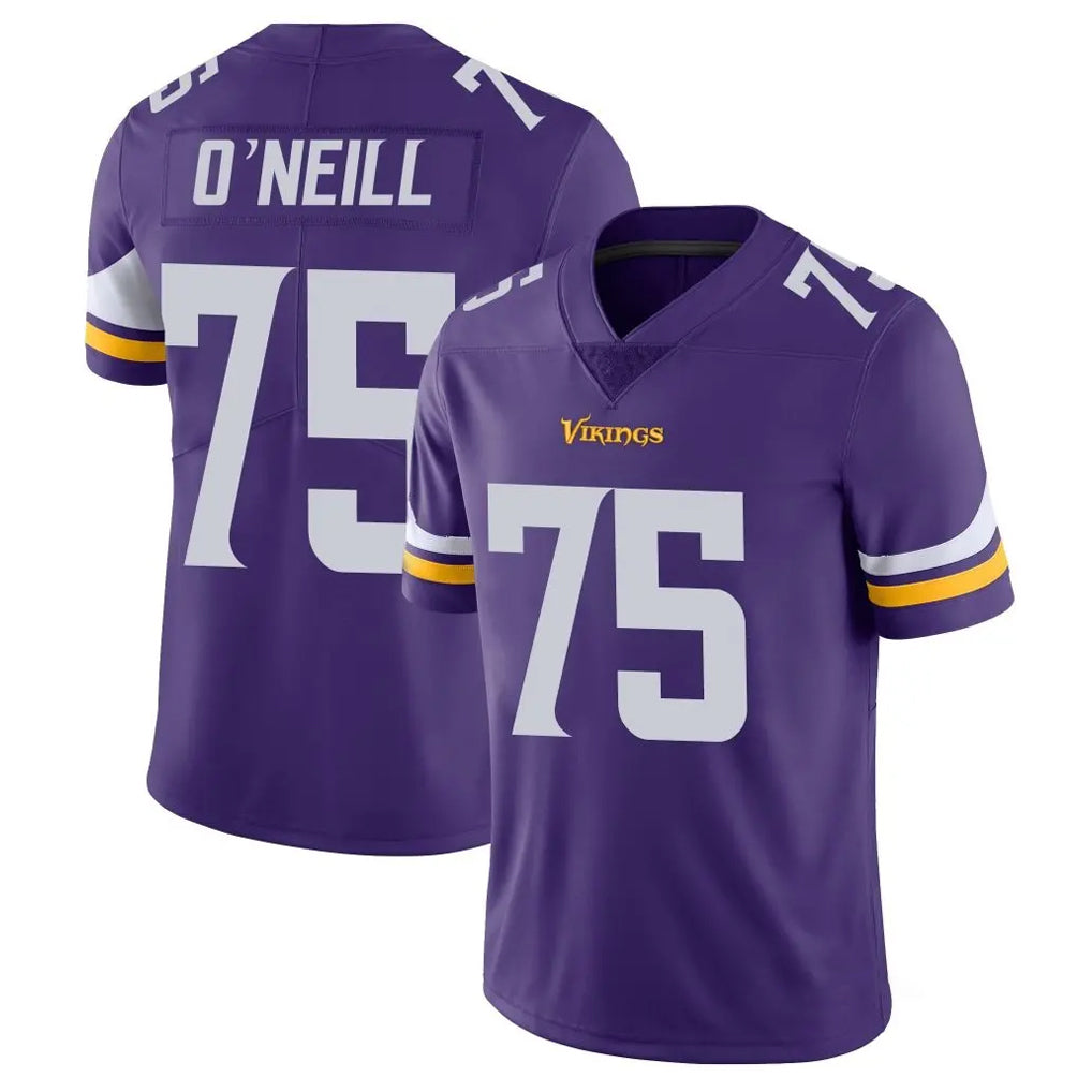 Parkc M.Vikings #75 Brian O'Neill Player Purple Limited Vapor Untouchable Home Game Stitched Jerseys
