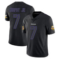 Parkc M.Vikings #7 Byron Murphy Jr. Player Black Impact LImited Home Game Stitched Jerseys