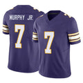 Parkc M.Vikings #7 Byron Murphy Jr. Player Purple Limited Classic Vapor F.U.S.E. Home Game Stitched Jerseys