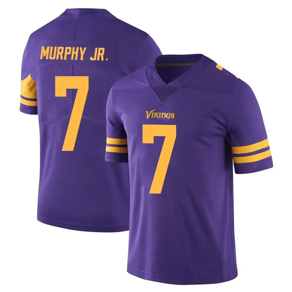 Parkc M.Vikings #7 Byron Murphy Jr. Player Purple Limited Color Rush Home Game Stitched Jerseys