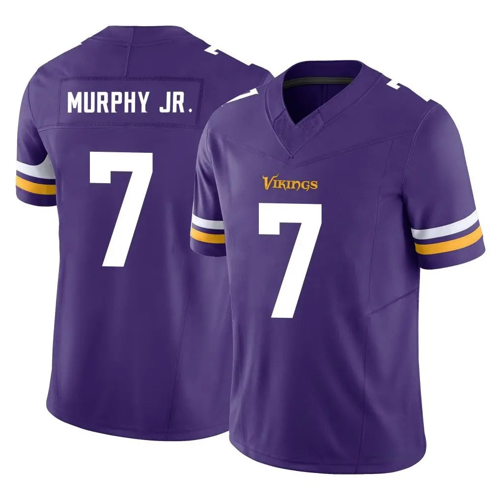 Parkc M.Vikings #7 Byron Murphy Jr. Player Purple Limited Vapor F.U.S.E. Home Game Stitched Jerseys