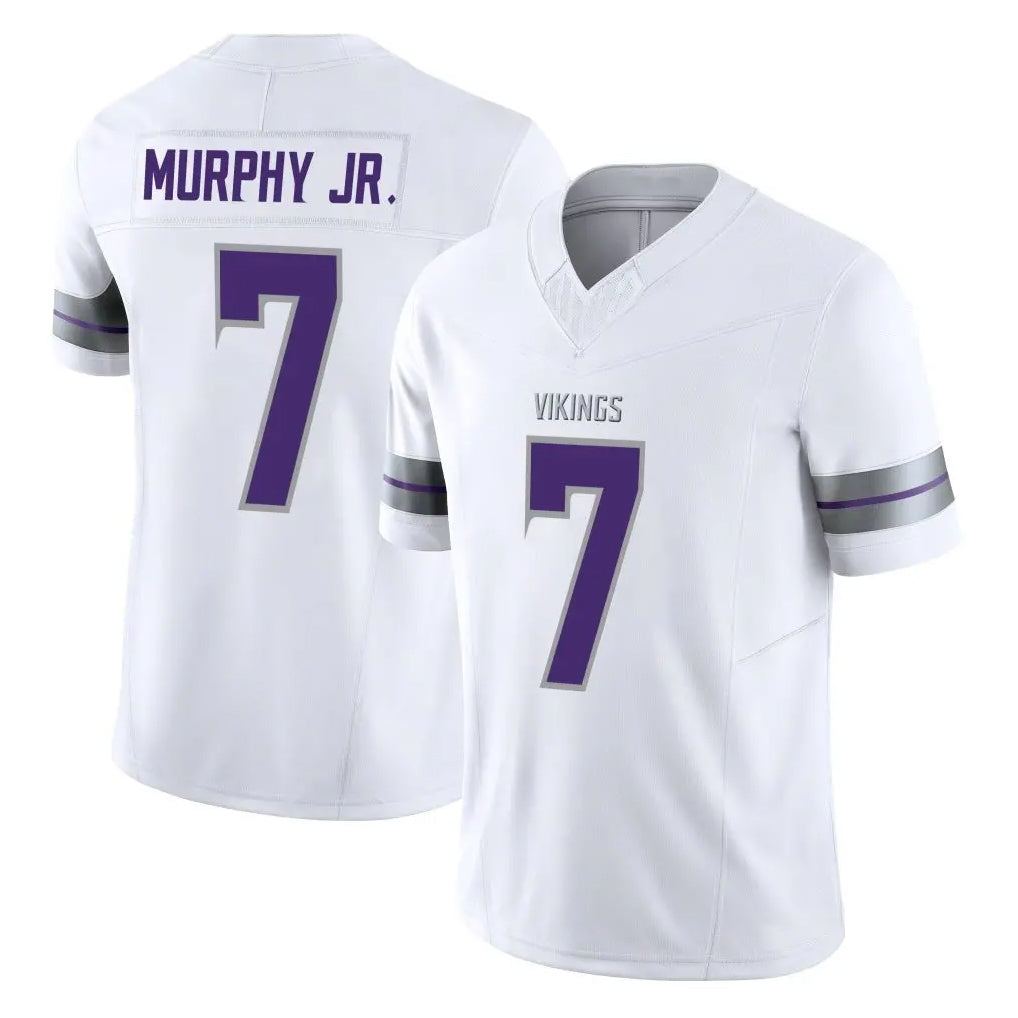 Parkc M.Vikings #7 Byron Murphy Jr. Player White Limited Alternate Vapor F.U.S.E. Home Game Stitched Jerseys