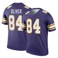 Parkc M.Vikings #84 Josh Oliver Player Purple Limited Classic Home Game Stitched Jerseys
