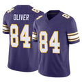 Parkc M.Vikings #84 Josh Oliver Player Purple Limited Classic Vapor F.U.S.E. Home Game Stitched Jerseys