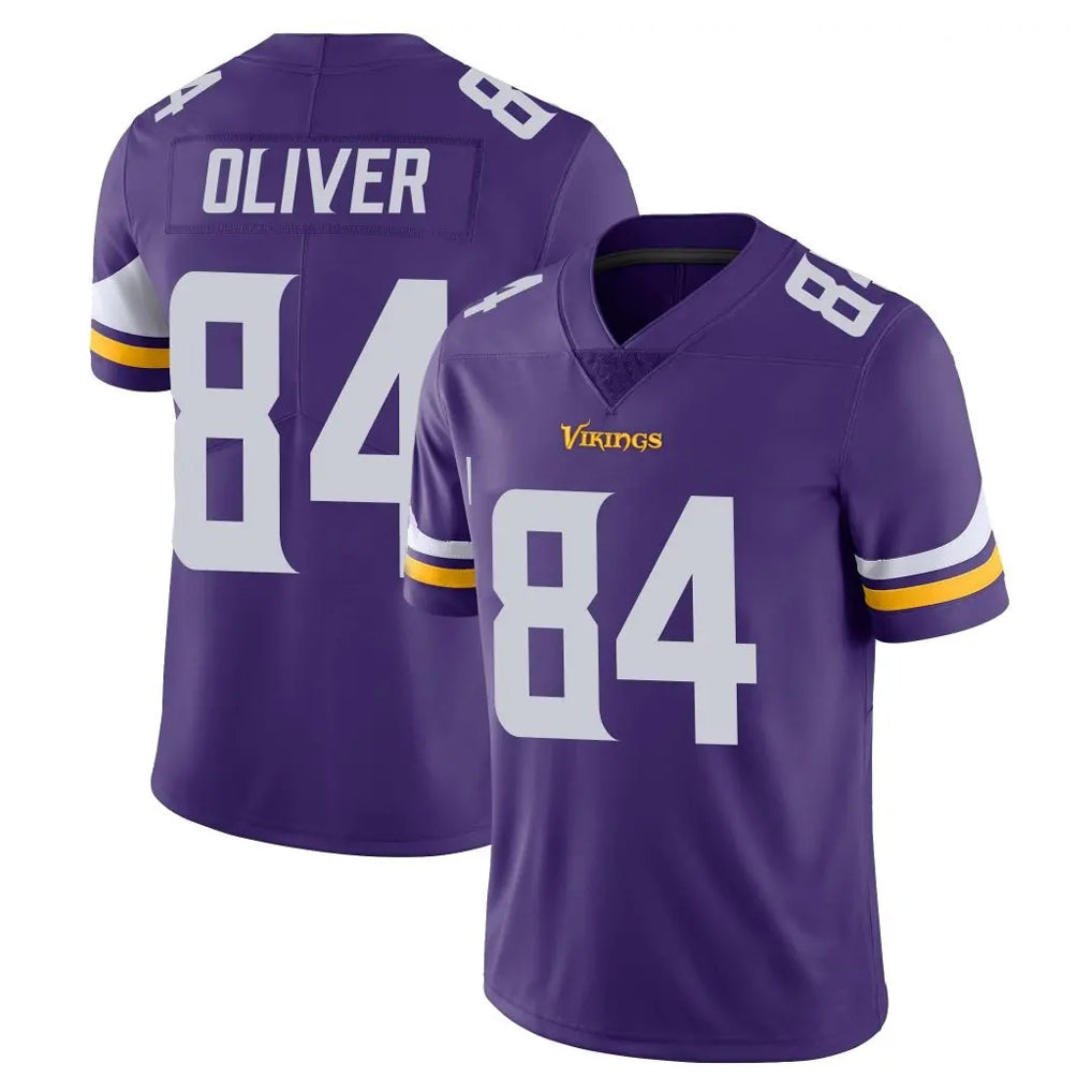 Parkc M.Vikings #84 Josh Oliver Player Purple Limited Vapor Untouchable Home Game Stitched Jerseys