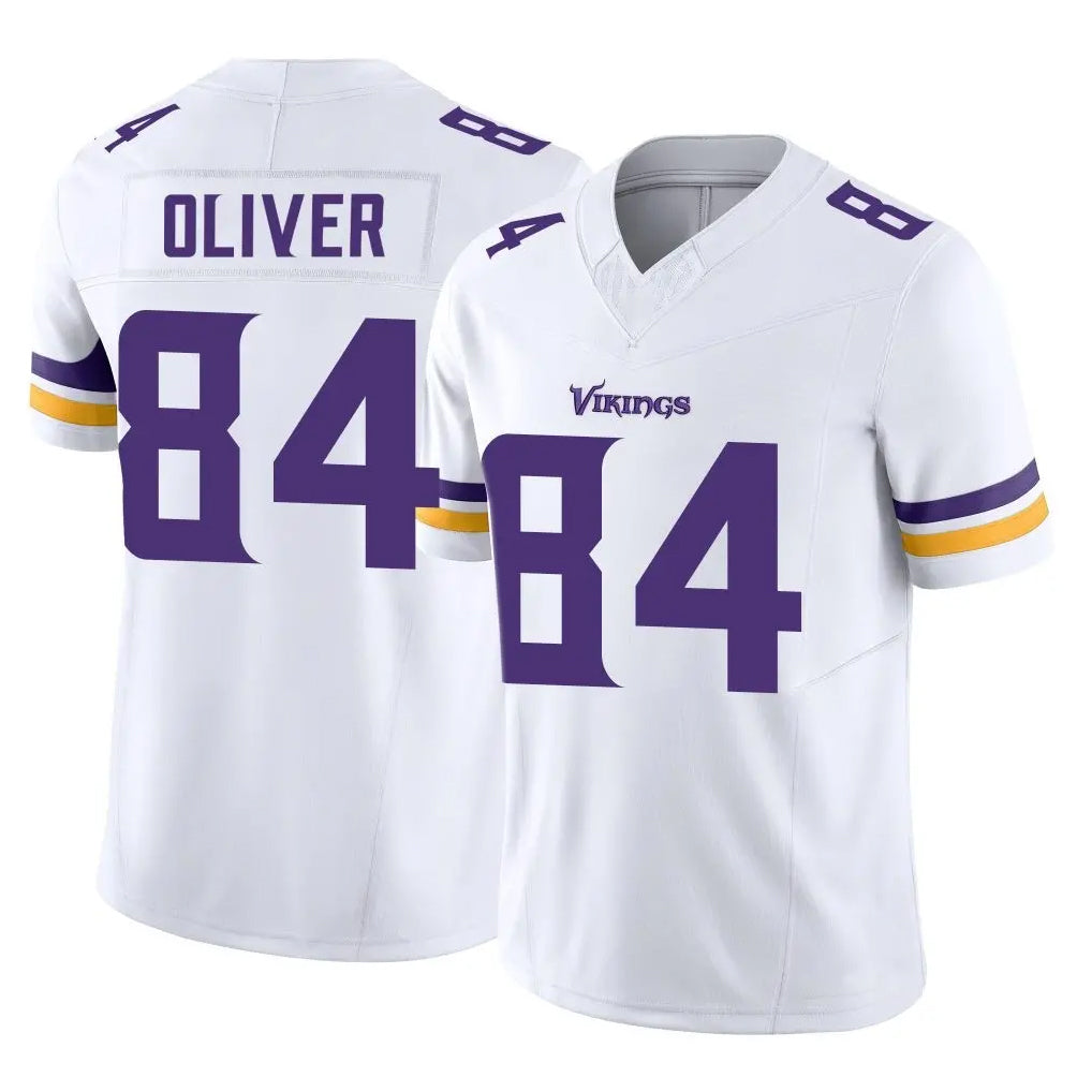 Parkc M.Vikings #84 Josh Oliver Player White Limited Vapor Untouchable Home Game Stitched Jerseys