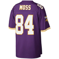 Parkc M.Vikings #84 Randy Moss Mitchell & Ness Purple Legacy Replica Jersey Stitched Puhic