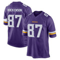 Parkc M.Vikings #87 T.J. Hockenson Player Purple Home Game Stitched Jerseys