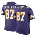 Parkc M.Vikings #87 T.J. Hockenson Player Purple Limited Classic Home Game Stitched Jerseys