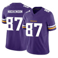 Parkc M.Vikings #87 T.J. Hockenson Player Purple Limited Vapor F.U.S.E. Home Game Stitched Jerseys
