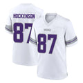 Parkc M.Vikings #87 T.J. Hockenson Player White Alternate Home Game Stitched Jerseys