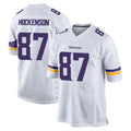 Parkc M.Vikings #87 T.J. Hockenson Player White Home Game Stitched Jerseys
