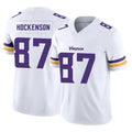 Parkc M.Vikings #87 T.J. Hockenson Player White Limited Vapor F.U.S.E. Home Game Stitched Jerseys