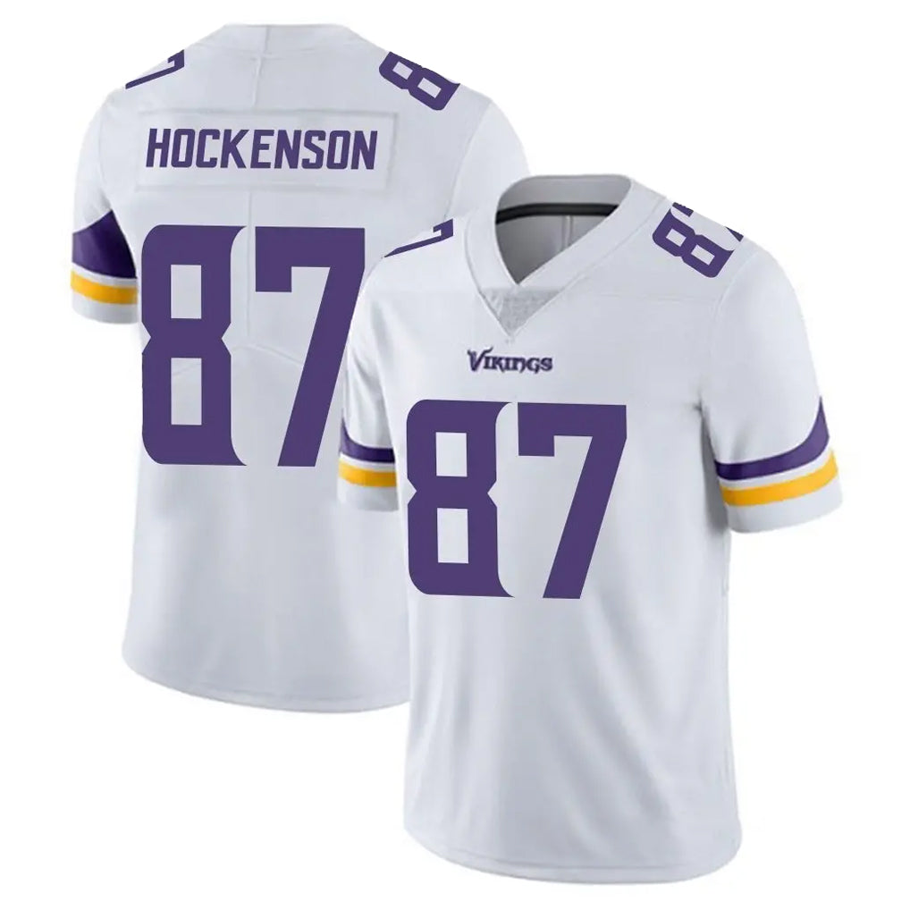 Parkc M.Vikings #87 T.J. Hockenson Player White Limited Vapor Untouchable Home Game Stitched Jerseys