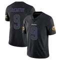 Parkc M.Vikings #9 J.J. McCarthy Player Black Impact LImited Home Game Stitched Jerseys