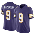 Parkc M.Vikings #9 J.J. McCarthy Player Purple Limited Classic Vapor F.U.S.E. Home Game Stitched Jerseys