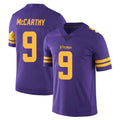 Parkc M.Vikings #9 J.J. McCarthy Player Purple Limited Color Rush Home Game Stitched Jerseys