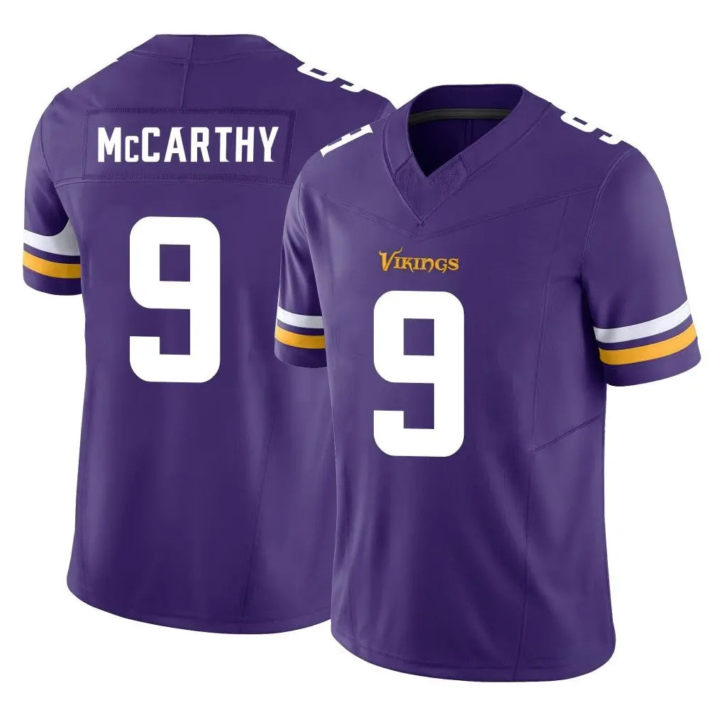 Parkc M.Vikings #9 J.J. McCarthy Player Purple Limited Vapor F.U.S.E. Home Game Stitched Jerseys