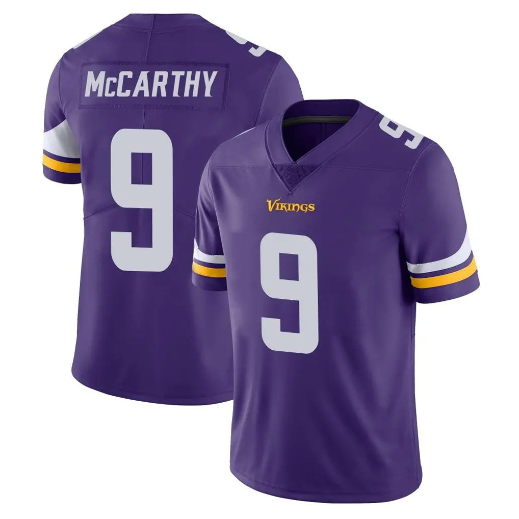 Parkc M.Vikings #9 J.J. McCarthy Player Purple Limited Vapor Untouchable Home Game Stitched Jerseys