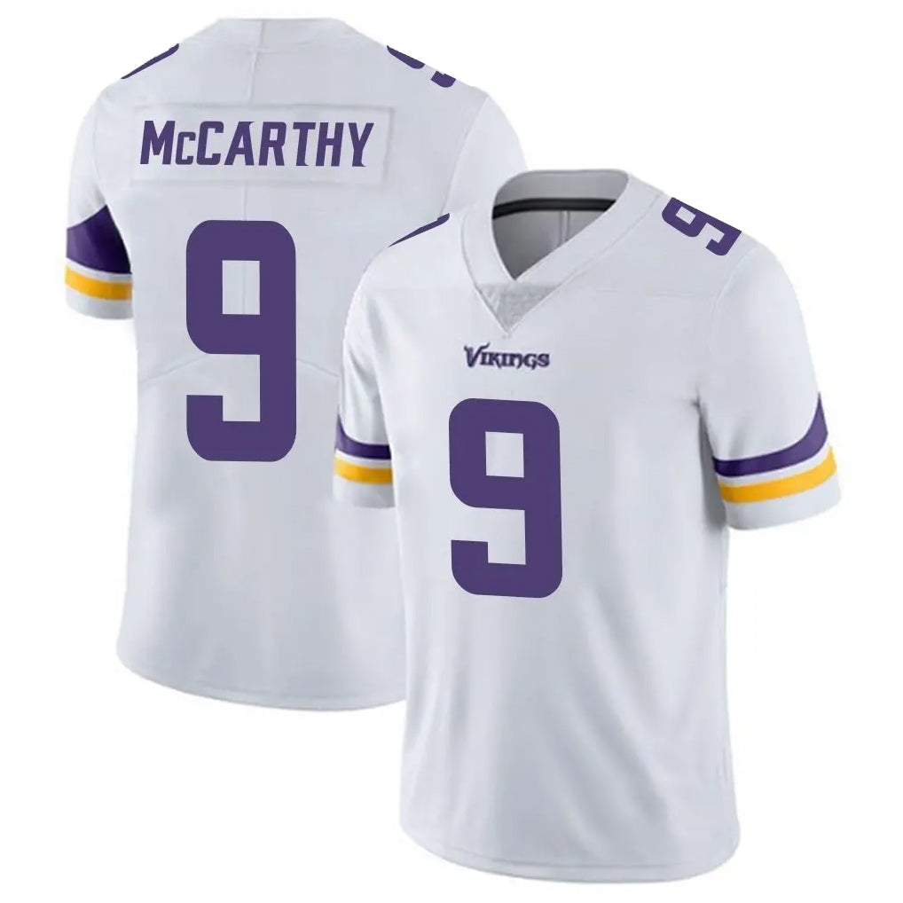 Parkc M.Vikings #9 J.J. McCarthy Player White Limited Vapor Untouchable Home Game Stitched Jerseys