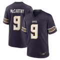 Parkc MN.Vikings #9 J.J. McCarthy Purple 2026 Rivalries Collection Game Stitched Jerseys