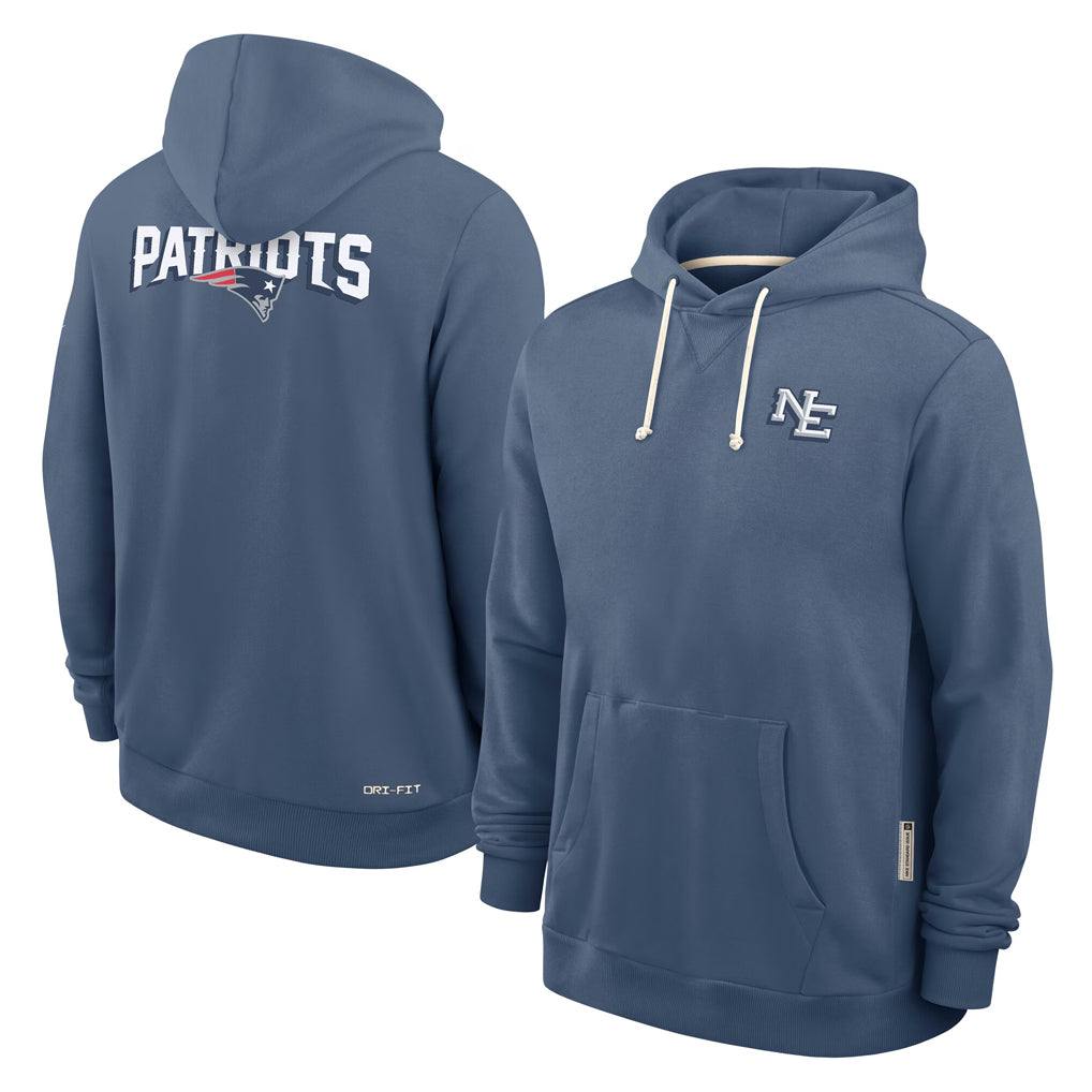Parkc NE.Patriots Blue Rivalries Collection Hoodies Limited Game Blank Player Stitched Jerseys