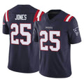 Parkc NE.Patriots #25 Marcus Jones Player Navy Limited Vapor F.U.S.E. Home Game Stitched Jerseys