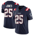 Parkc NE.Patriots #25 Marcus Jones Player Navy Vapor Untouchable Home Game Stitched Jerseys