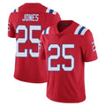 Parkc NE.Patriots #25 Marcus Jones Player Red Vapor Untouchable Home Game Stitched Jerseys