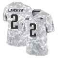 Parkc NE.Patriots #2 Harold Landry III Player Arctic Camo Salute To Service Limited Game Stitched Jerseys