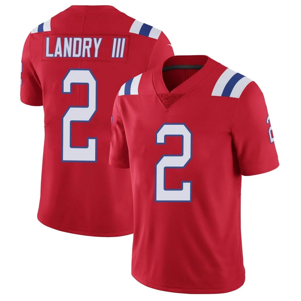 Parkc NE.Patriots #2 Harold Landry III Player Red Vapor Untouchable Home Game Stitched Jerseys