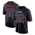 Parkc NE.Patriots #32 TreVeyon Henderson Player Carbon Fashion Limited Home Game Stitched Jerseys