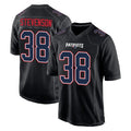 Parkc NE.Patriots #38 Rhamondre Stevenson Player Carbon Fashion Limited Home Game Stitched Jerseys