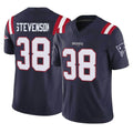 Parkc NE.Patriots #38 Rhamondre Stevenson Player Navy Limited Vapor F.U.S.E. Home Game Stitched Jerseys