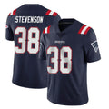 Parkc NE.Patriots #38 Rhamondre Stevenson Player Navy Vapor Untouchable Home Game Stitched Jerseys