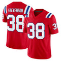 Parkc NE.Patriots #38 Rhamondre Stevenson Player Red Limited Vapor F.U.S.E. Home Game Stitched Jerseys