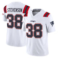 Parkc NE.Patriots #38 Rhamondre Stevenson Player White Limited Vapor F.U.S.E. Home Game Stitched Jerseys