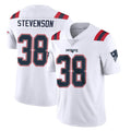 Parkc NE.Patriots #38 Rhamondre Stevenson Player White Vapor Untouchable Home Game Stitched Jerseys