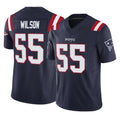 Parkc NE.Patriots #55 Jared Wilson Player Navy Limited Vapor F.U.S.E. Home Game Stitched Jerseys