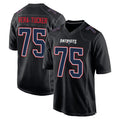 Parkc NE.Patriots #75 Alijah Vera-Tucker Player Carbon Fashion Limited Home Game Stitched Jerseys