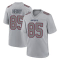 Parkc NE.Patriots #85 Hunter Henry Player Gray Fashion Limited Home Game Stitched Jerseys