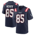 Parkc NE.Patriots #85 Hunter Henry Player Navy Home Game Stitched Jerseys