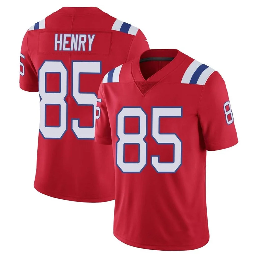 Parkc NE.Patriots #85 Hunter Henry Player Red Vapor Untouchable Home Game Stitched Jerseys