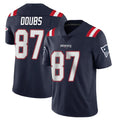 Parkc NE.Patriots #87 Romeo Doubs Player Navy Vapor Untouchable Home Game Stitched Jerseys