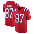Parkc NE.Patriots #87 Romeo Doubs Player Red Vapor Untouchable Home Game Stitched Jerseys
